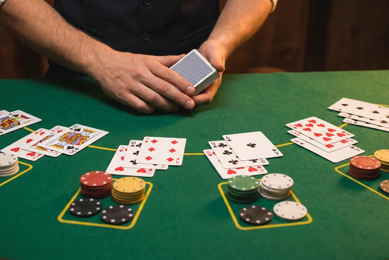 Blackjack Single Deck w DudeSpin online casino table games